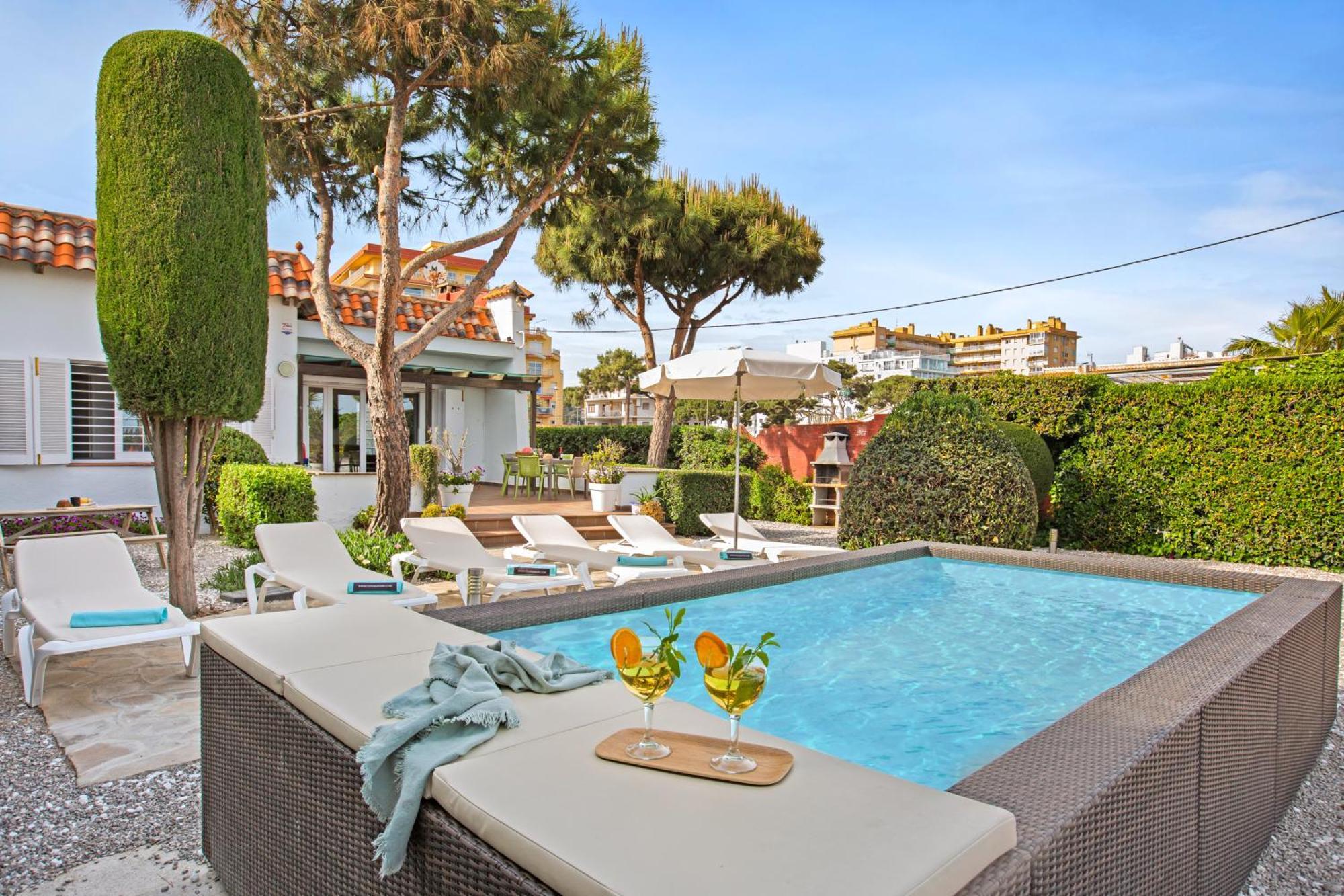 Villa Erika Beach House マルグラット・デ・マル エクステリア 写真